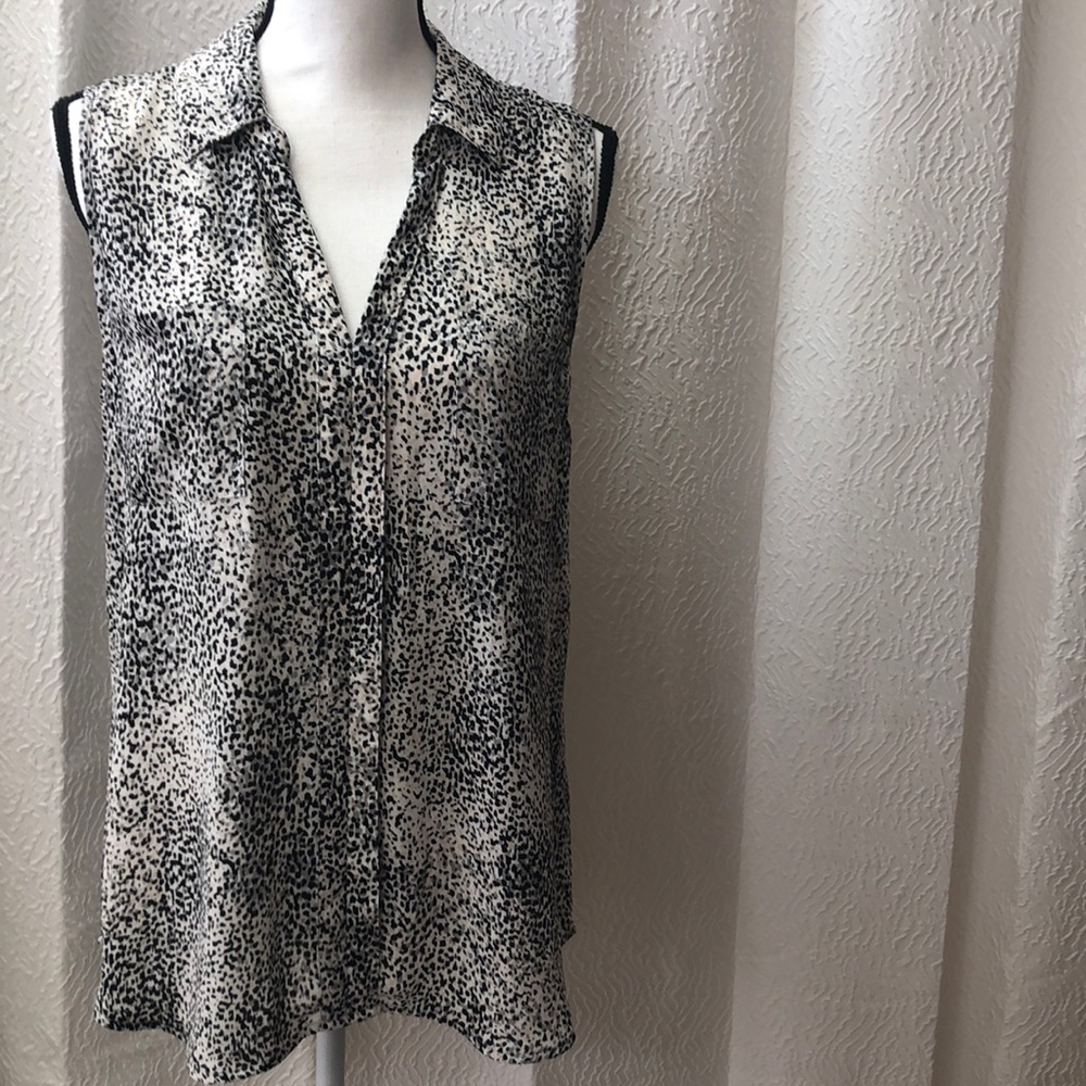 Cheetah Print Blouse